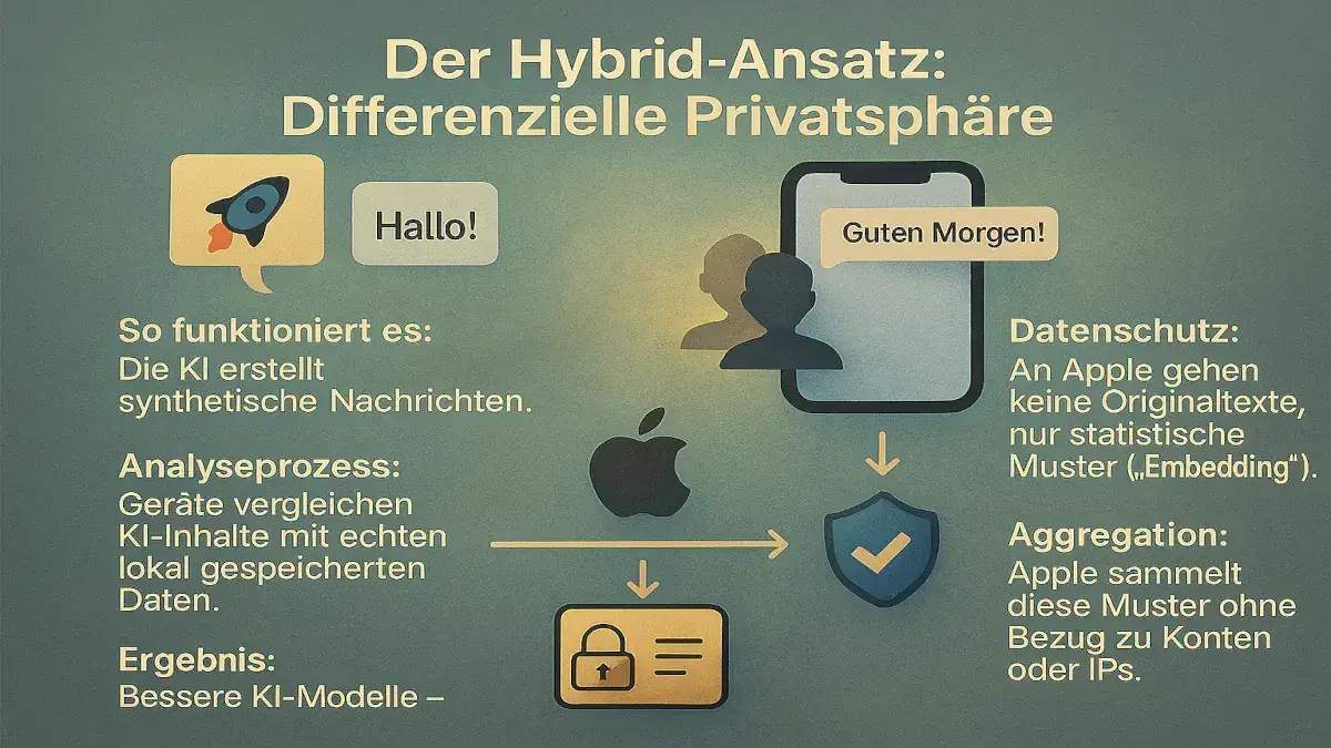 Der Hybrid Ansatz Differenzielle Privatsphäre